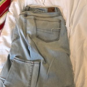 American Eagle Jean Jegging Light Wash